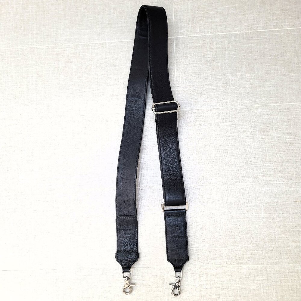 Zadig & Voltaire Black Leather Bag Strap